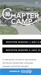 Mobile Screenshot of chaptercamp.org